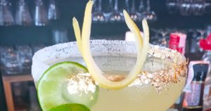 Golden Margarita cocktail