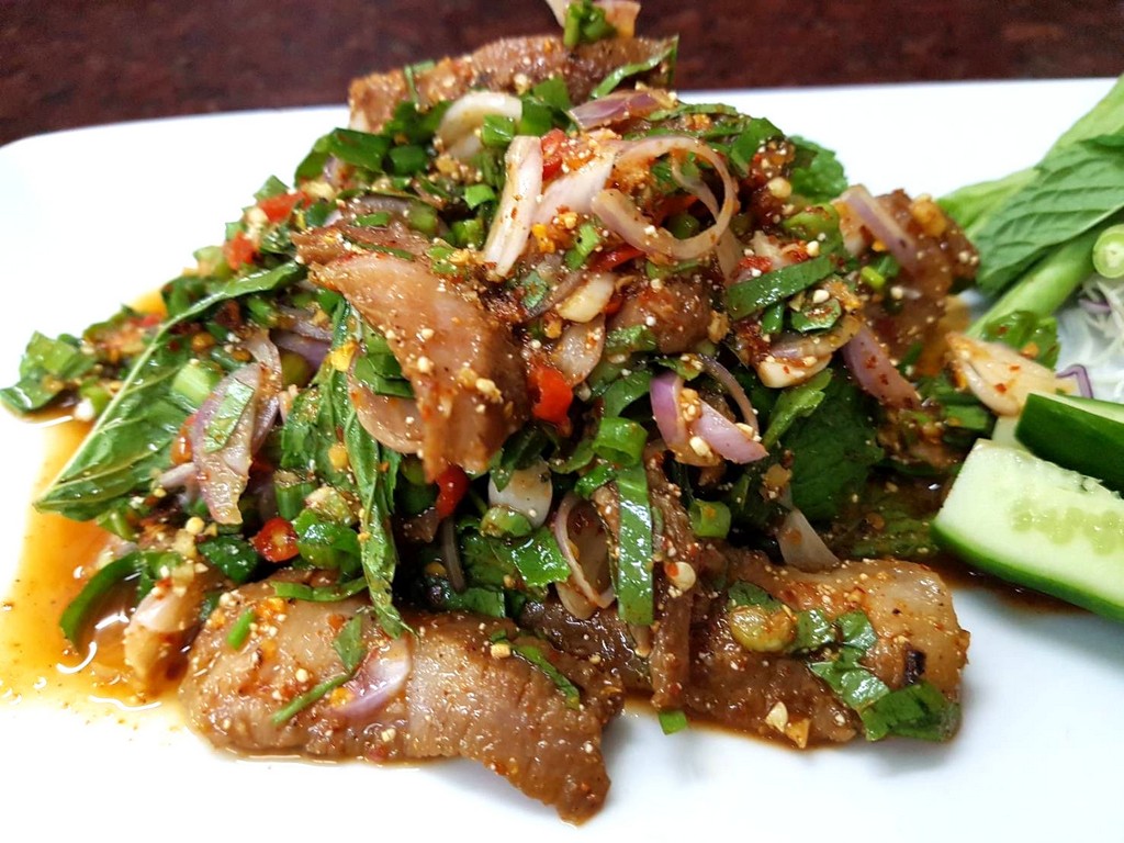 Spicy Beef Marinade (Nam Tok)