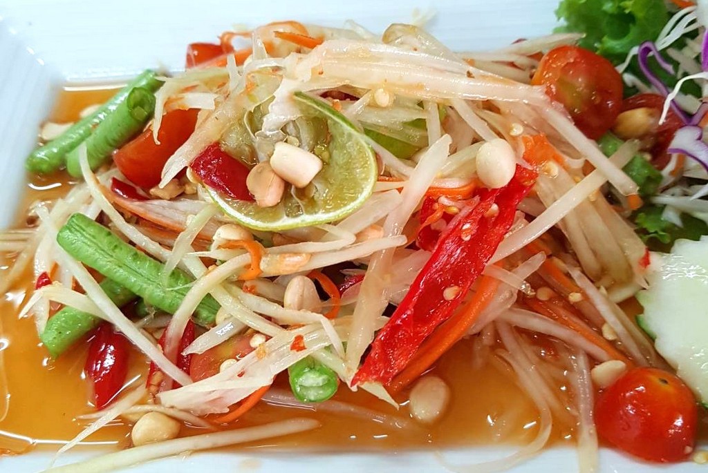 Spicy Papaya Salad